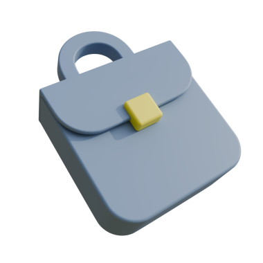 Anahtarlı bir kilidin 3 boyutlu illüstrasyonu