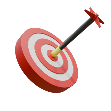 Beyaz üzerine kırmızı oklar