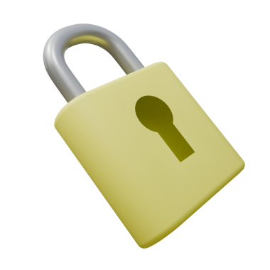 Asma kilit simgesi. Düz çizim. Web için asma kilit vektör simgesi.