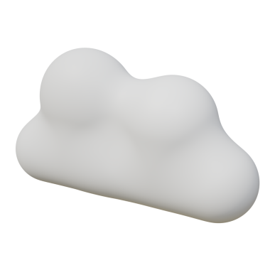 Bulut simgesi. 3 Boyutlu Hazırlama