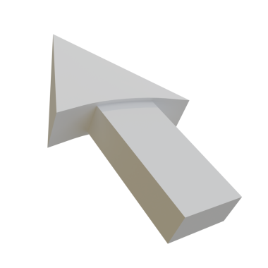 Beyaz kağıdın 3 boyutlu görüntüsü