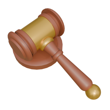 Beyaz arka grupta izole edilmiş bir tokmağın 3 boyutlu görüntüsü