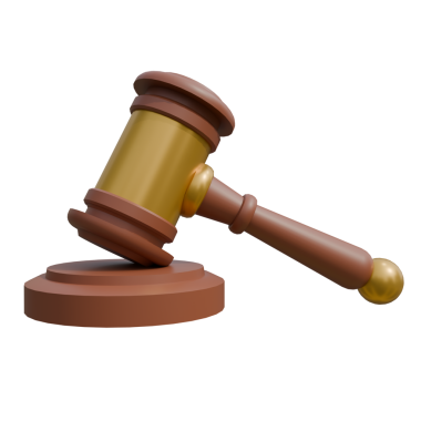 Beyaz arkaplanda izole edilmiş bir tokmağın 3 boyutlu görüntüsü