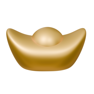 Beyaz arkaplanda altın taç simgesi