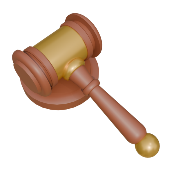 Beyaz arka grupta izole edilmiş bir tokmağın 3 boyutlu görüntüsü