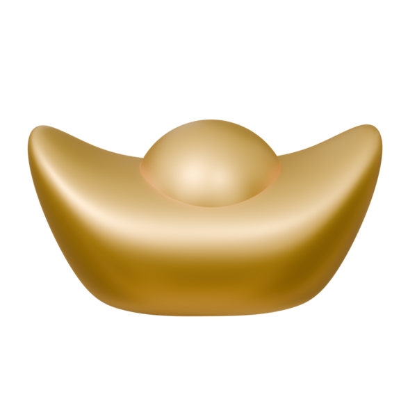 Beyaz arkaplanda altın taç simgesi