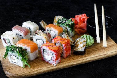 Suşi. Kayıtta. Nigiri. Maki. Suşi Seti