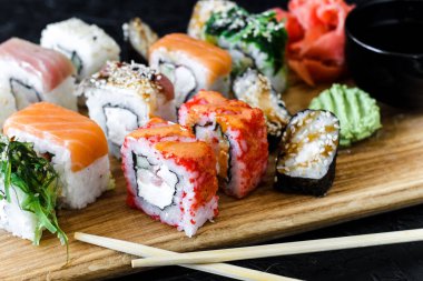 Suşi. Kayıtta. Nigiri. Maki. Suşi Seti