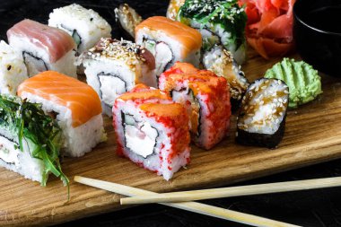 Suşi. Kayıtta. Nigiri. Maki. Suşi Seti