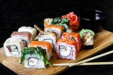 Suşi. Kayıtta. Nigiri. Maki. Suşi Seti