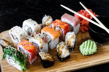 Suşi. Kayıtta. Nigiri. Maki. Suşi Seti