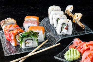 Suşi. Kayıtta. Nigiri. Maki. Suşi Seti