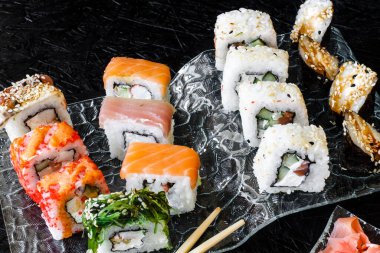 Suşi. Kayıtta. Nigiri. Maki. Suşi Seti