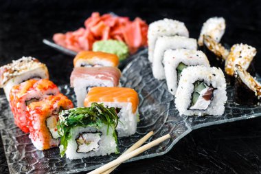 Suşi. Kayıtta. Nigiri. Maki. Suşi Seti