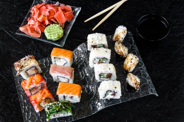 Suşi. Kayıtta. Nigiri. Maki. Suşi Seti