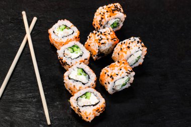 Suşi. Kayıtta. Nigiri. Maki. Suşi Seti