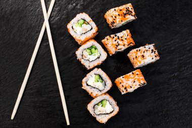 Suşi. Kayıtta. Nigiri. Maki. Suşi Seti