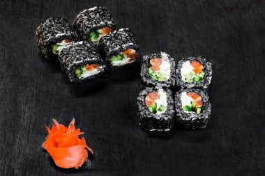 Suşi. Kayıtta. Nigiri. Maki. Suşi Seti