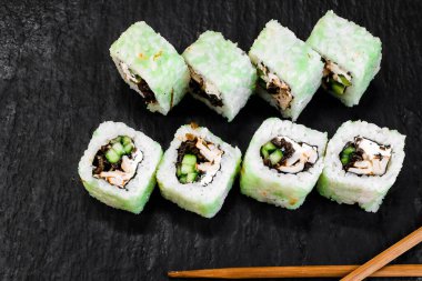 Suşi. Kayıtta. Nigiri. Maki. Suşi Seti