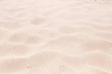 Yazın bir kumsalın kumsal desenine yakın çekim