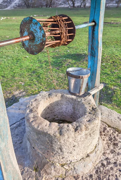 Well with a bucket — Stock Image Well with a bucket Royalty Free Stock Images