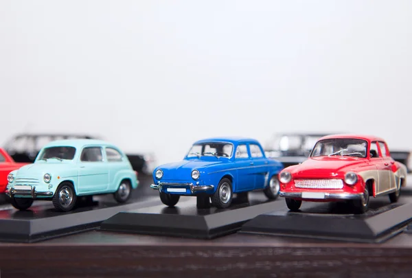 Modelli di auto d'epoca — Foto Stock
