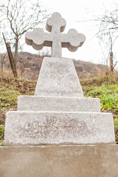 Croce di granito — Foto Stock