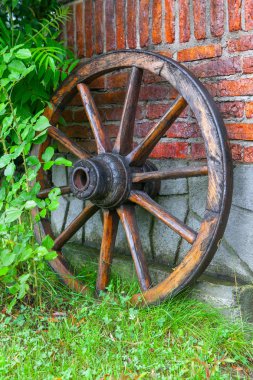 Ahşap taşıma tekerleği