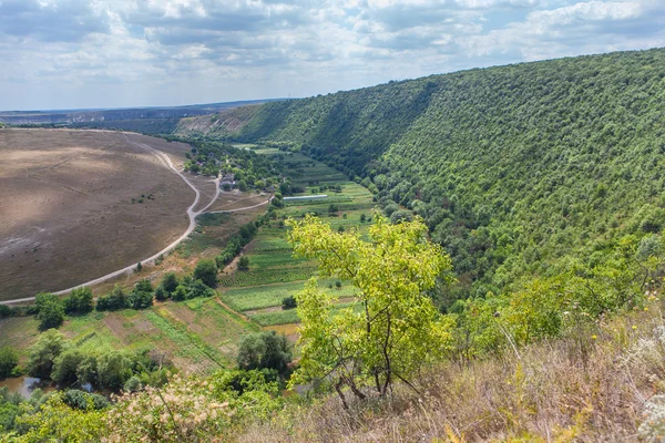Schöne Landschaft der Moldau — Stockfoto