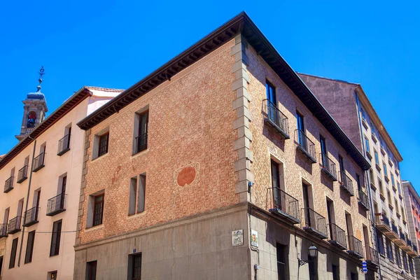 Edificio Del Dispensario Azua Madrid España — Foto de Stock