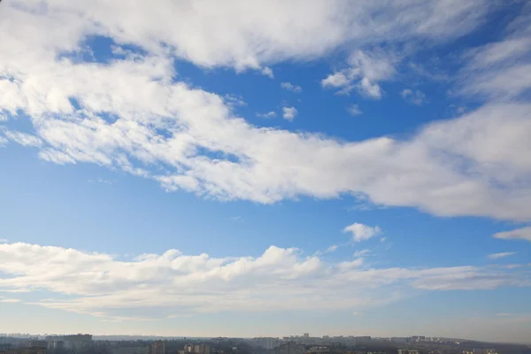 Daytime Summer Clouds City — Stock Photo, Image