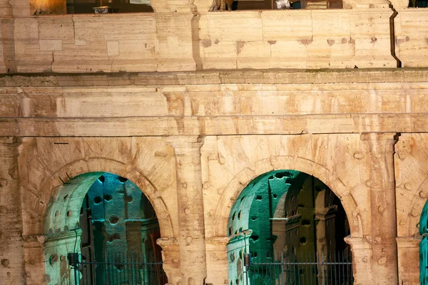 Архитектурные Детали Колизея Арки Знаменитой Архитектуры Рима — стоковое фото