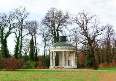 Temple of Friendship , small round temple in Sanssouci Park in Potsdam Germany 