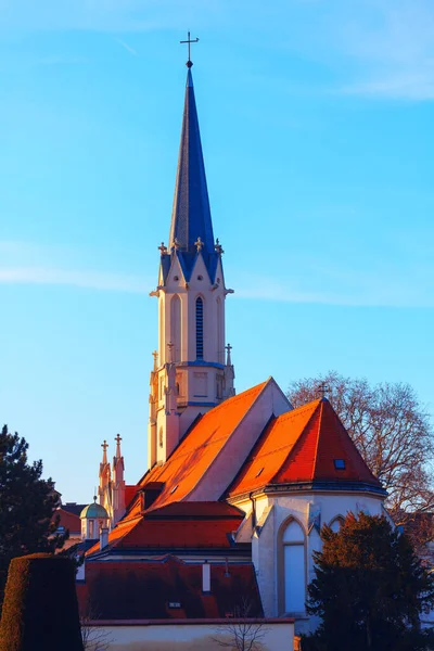Pfarre Maria Hietzing Église Catholique Vienne Autriche Vieille Église Avec — Photo