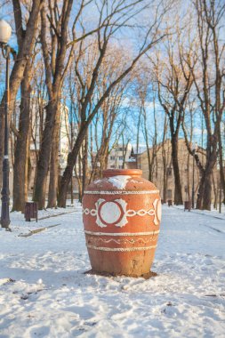 Park dekoratif kompozisyon