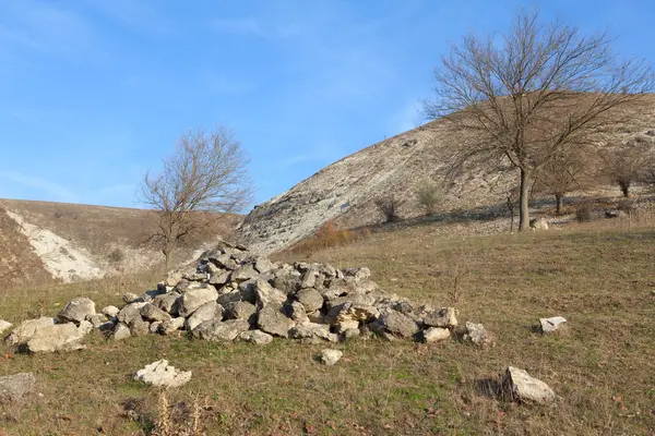 石や丘の山 — ストック写真