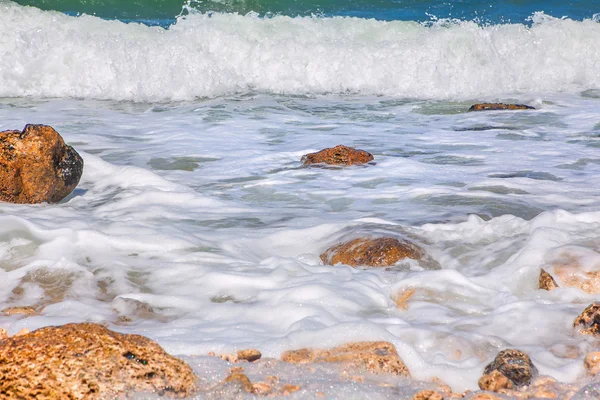 White sea waves — Stock Photo, Image