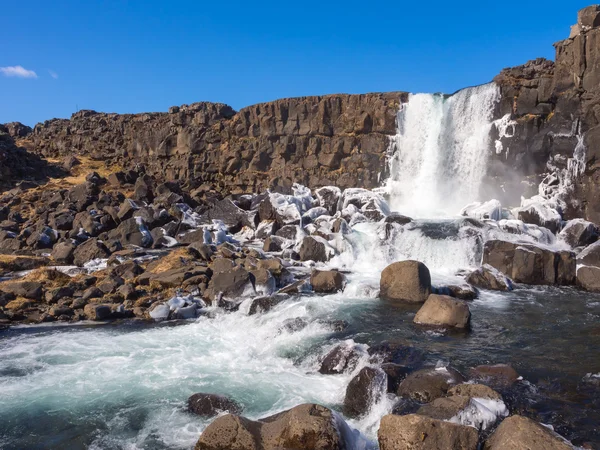Basamaklı şelale, Thingvellir Milli Parkı