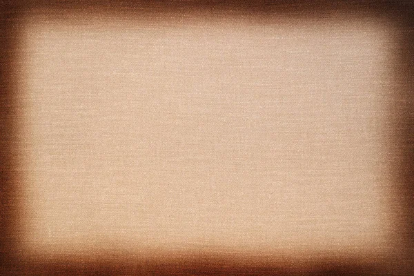 Açık Kahverengi Kumaş Dokusu Arkaplanı — Stok fotoğraf