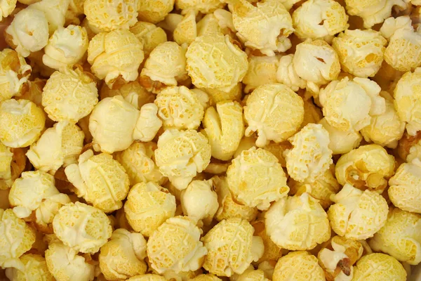 Karamellisiertes Popcorn Nahaufnahme Bild — Stockfoto