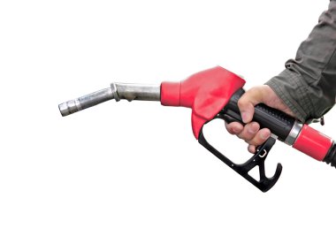 red petrol pomp clipart