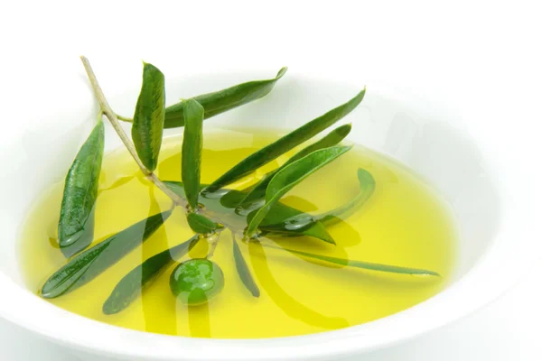 Olio di oliva biologico — Foto Stock