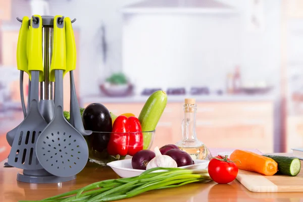 Products vegetables are on the table — Stock Photo, Image