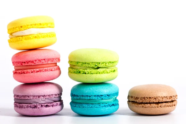 Macarons are on top of each other — Stock Photo, Image