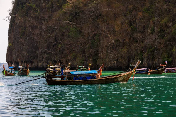 Koh Phi Phi Phi Phi Szigetek Thaiföld Március 2020 Túrázás — Stock Fotó