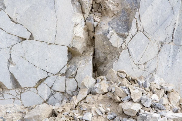 Cantera de mármol, mármol blanco — Foto de Stock