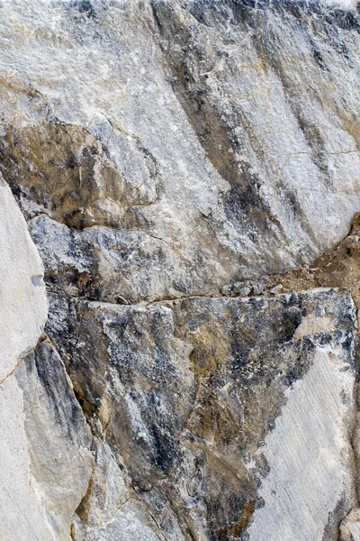 Marmor stenbrottet, vit marmor — Stockfoto