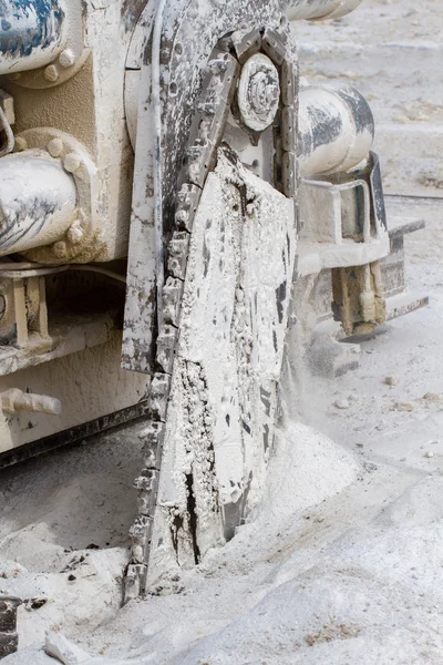 Marble quarry, white marble — Stock Photo, Image