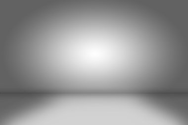 yaratıcı arka plan. boş gri Oda