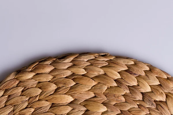 Antecedentes Textura de mimbre ha hecho de plátano y ratán. Circ. —  Fotos de Stock